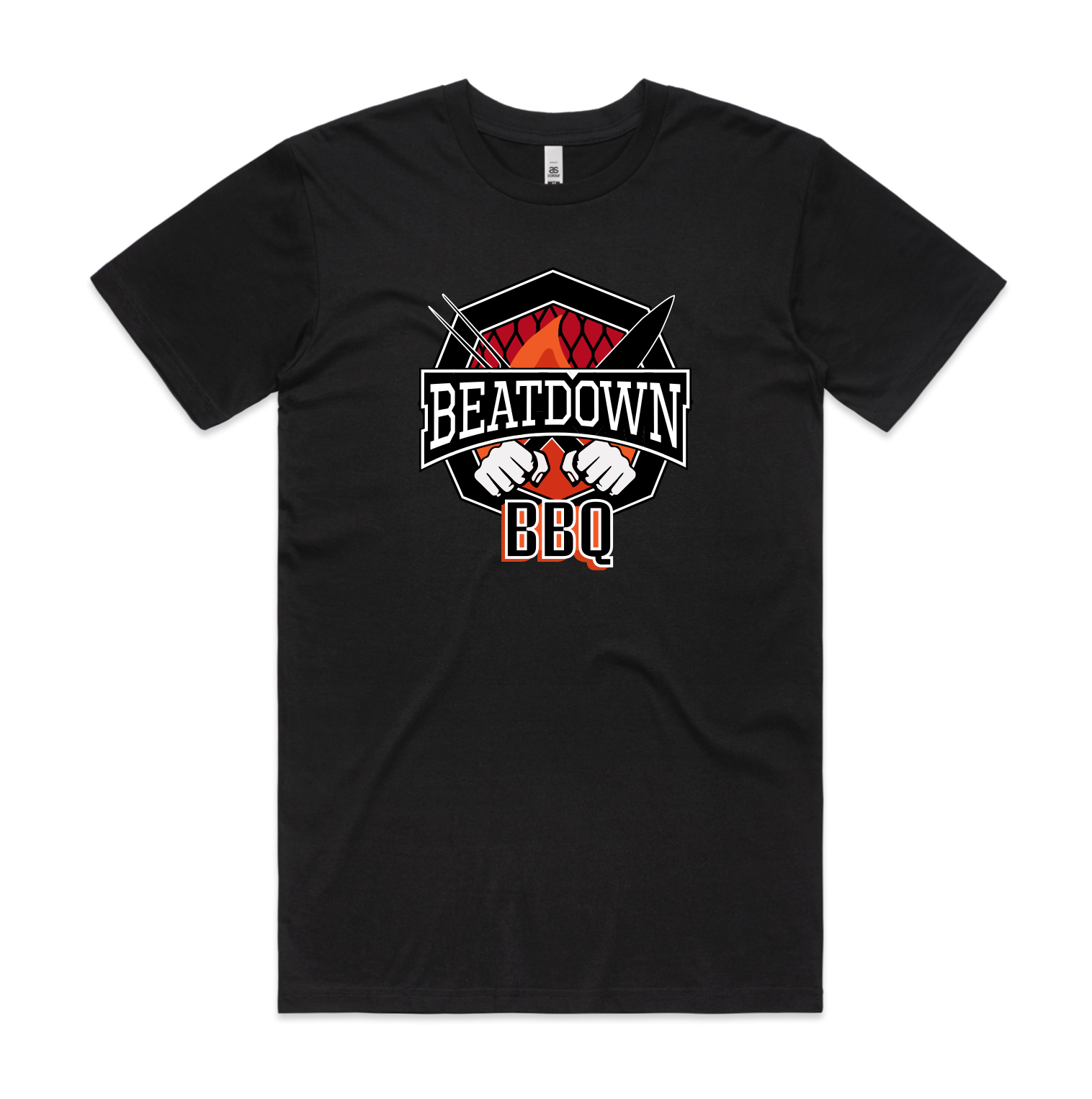 Beatdown BBQ Logo Black - T Shirt