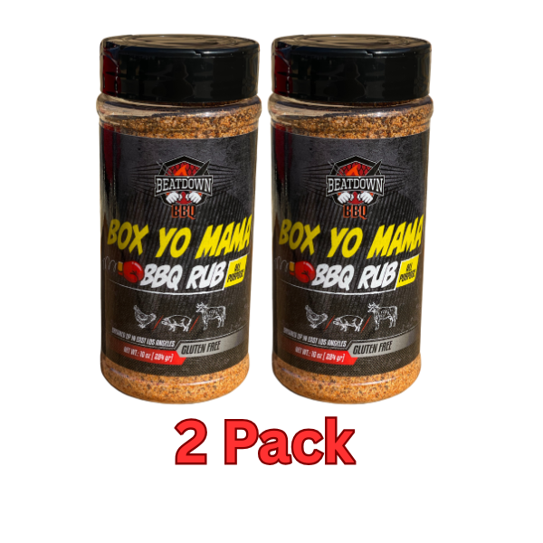 Box Yo Mama BBQ Rub - 2 PACK