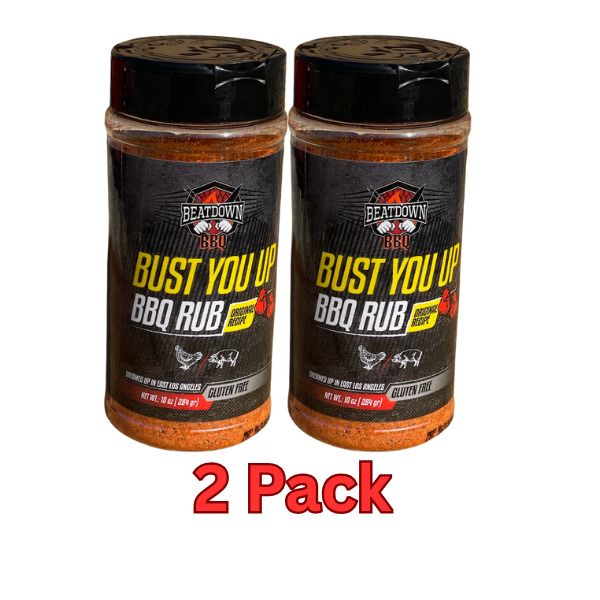 Bust You Up BBQ Rub - 2 PACK